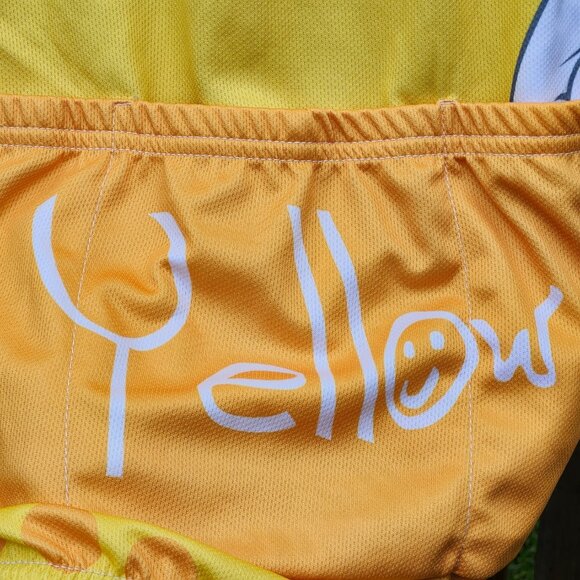 FUN M&M's Candy Cycling Jersey Yellow M&M Women's XL - Picture 4 of 5